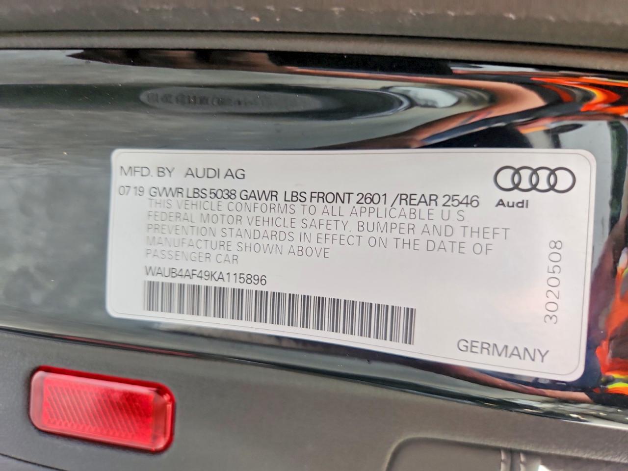 2019 AUDI S4