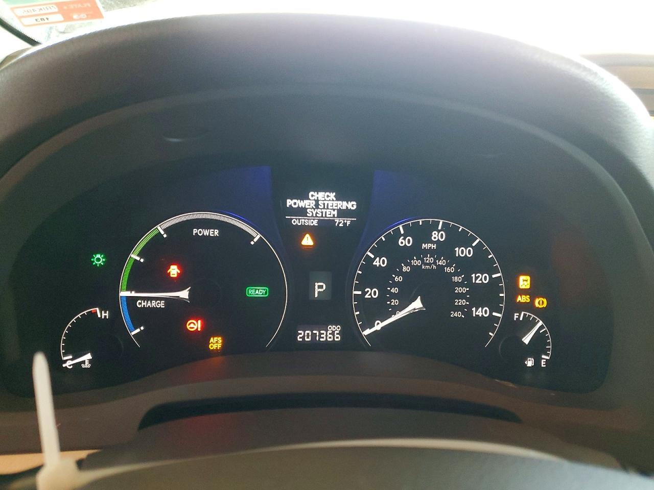 2010 LEXUS RX 450H