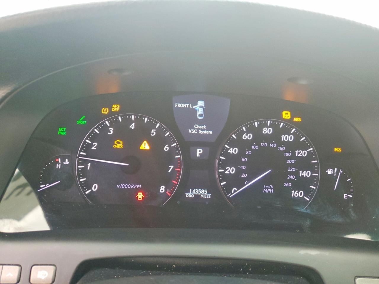 2009 LEXUS LS 460