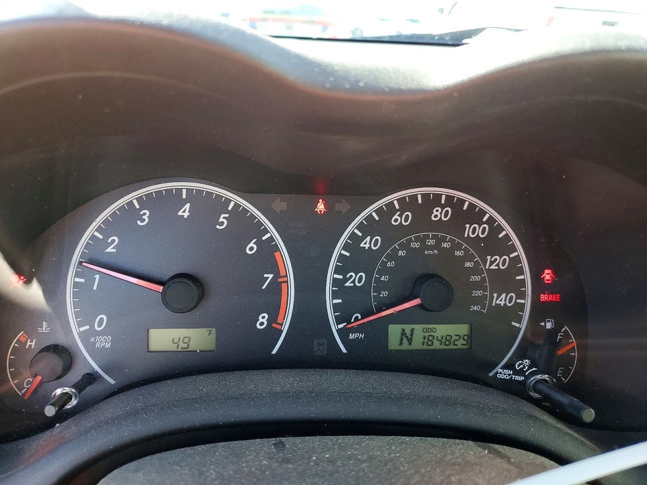 2012 TOYOTA COROLLA