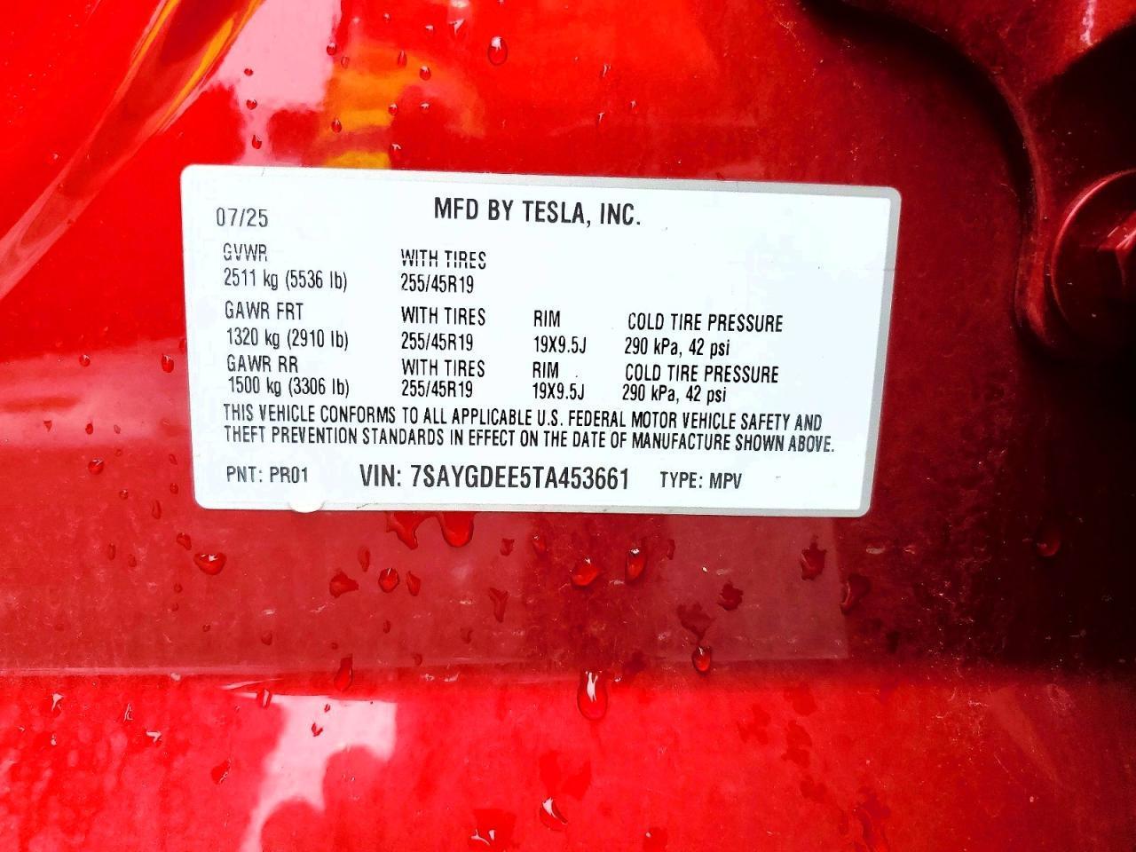2026 TESLA MODEL Y