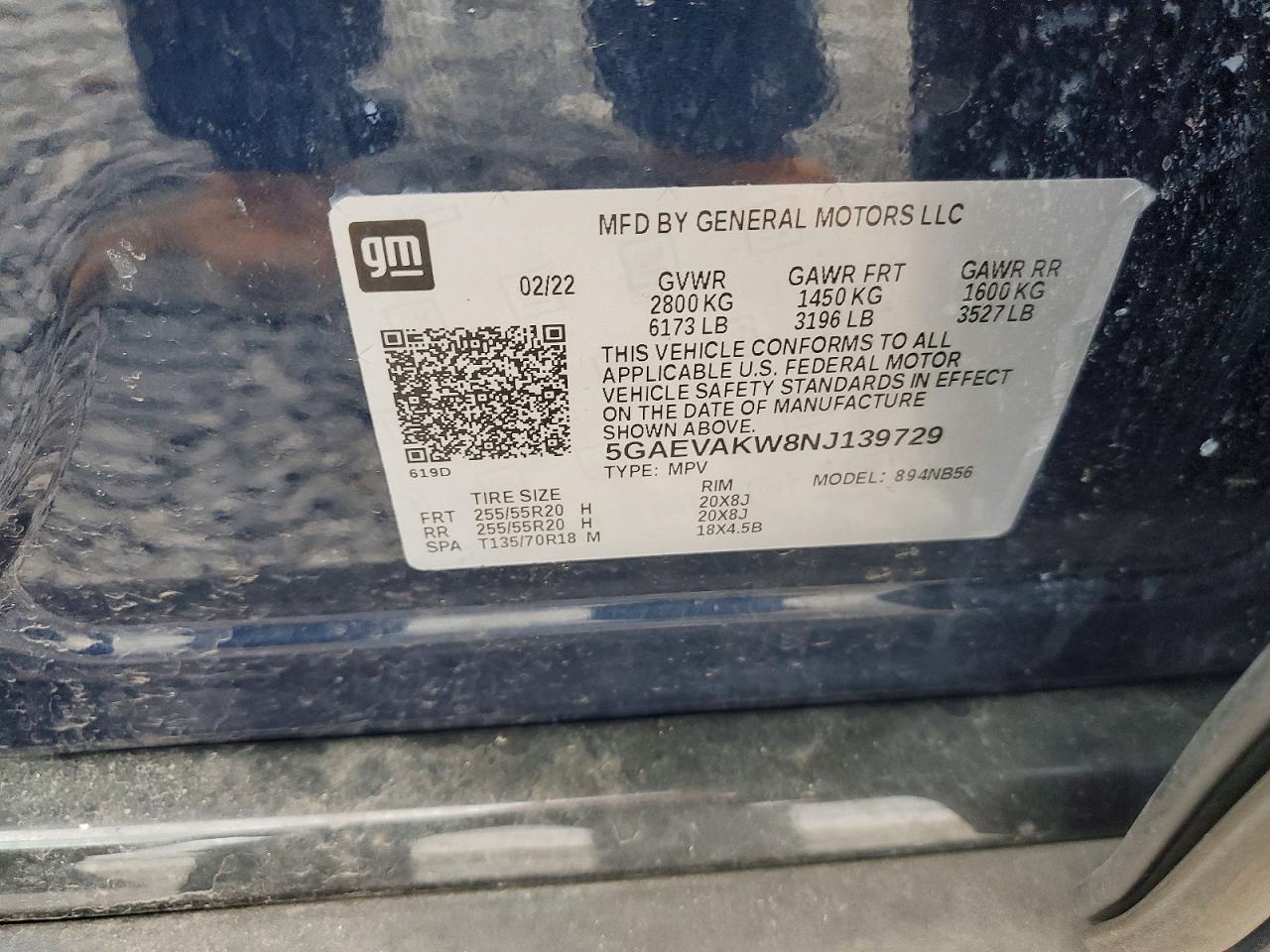 2022 BUICK ENCLAVE