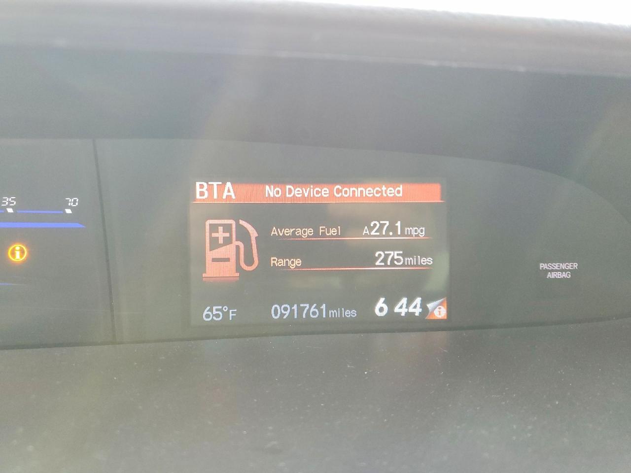 2015 HONDA CIVIC