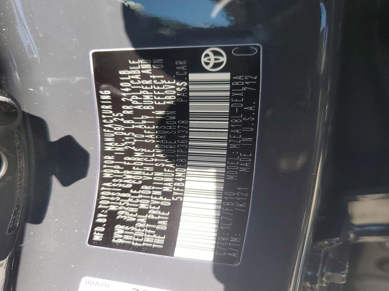 2026 TOYOTA COROLLA