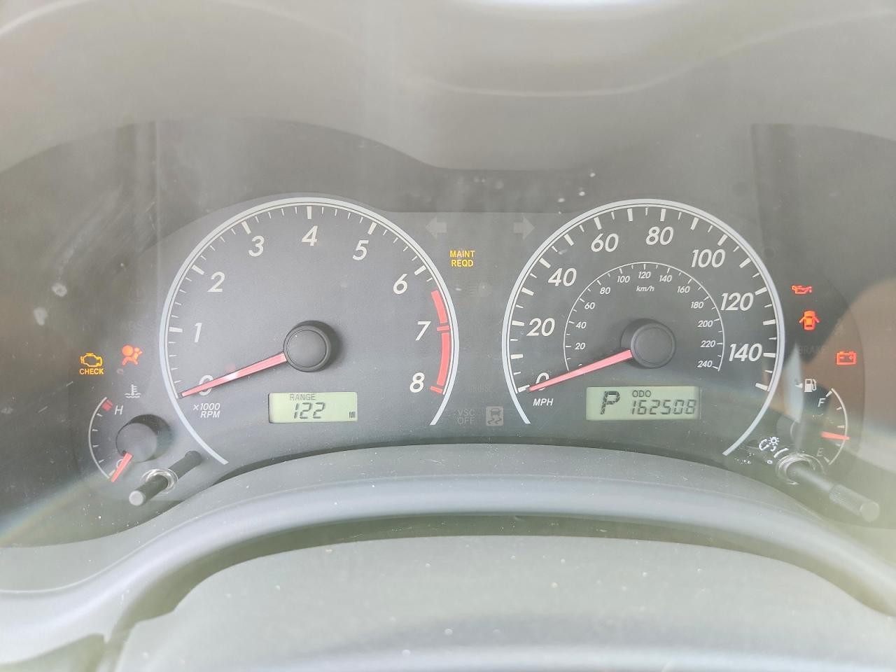 2009 TOYOTA COROLLA