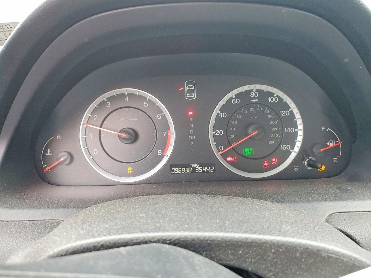 2012 HONDA ACCORD