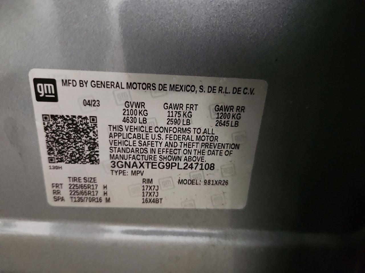 2023 CHEVROLET EQUINOX