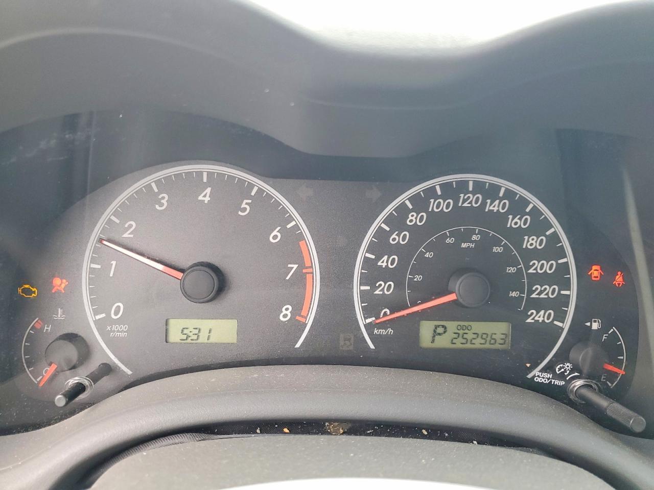 2009 TOYOTA COROLLA