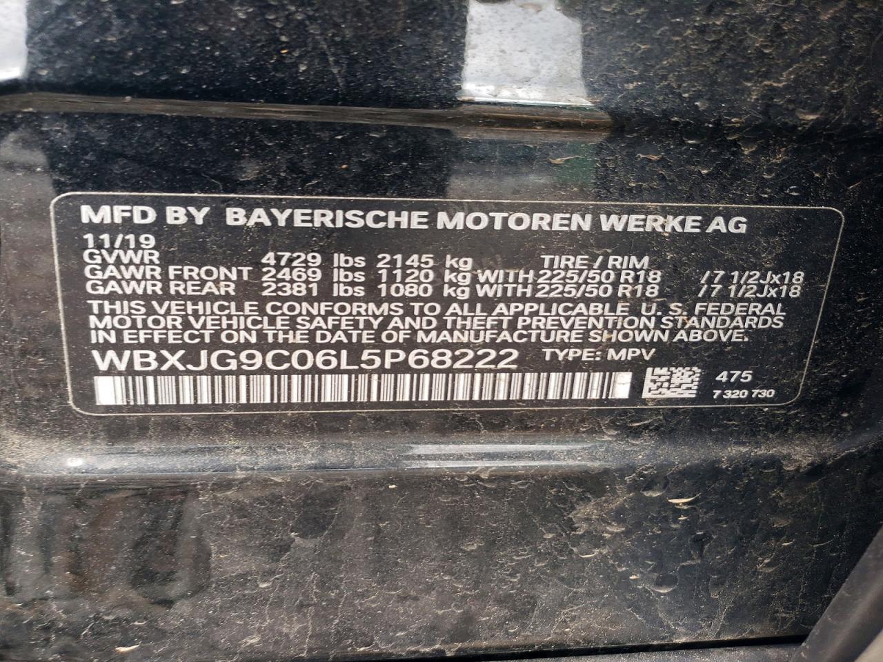 2020 BMW X1