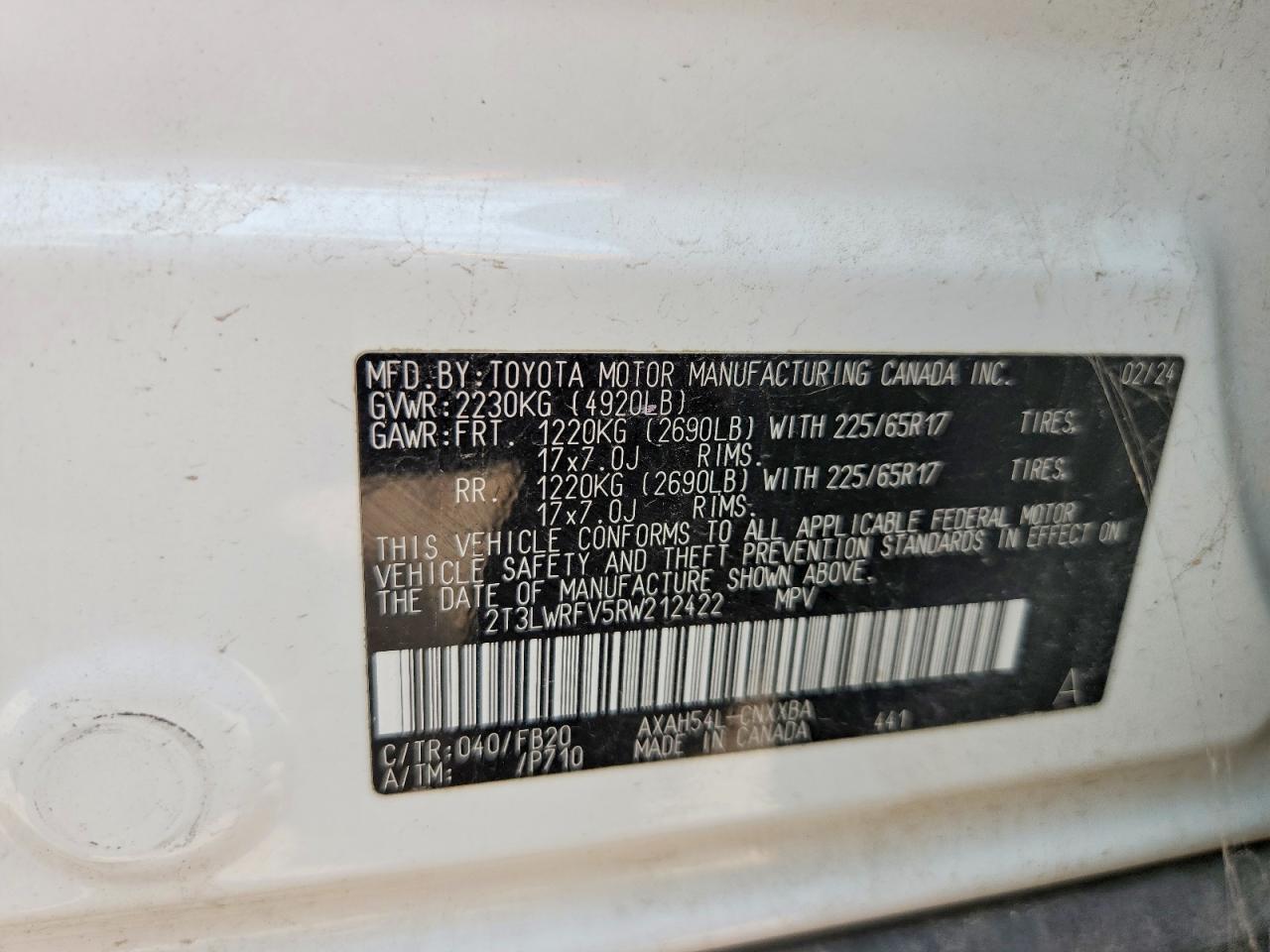 2024 TOYOTA RAV4