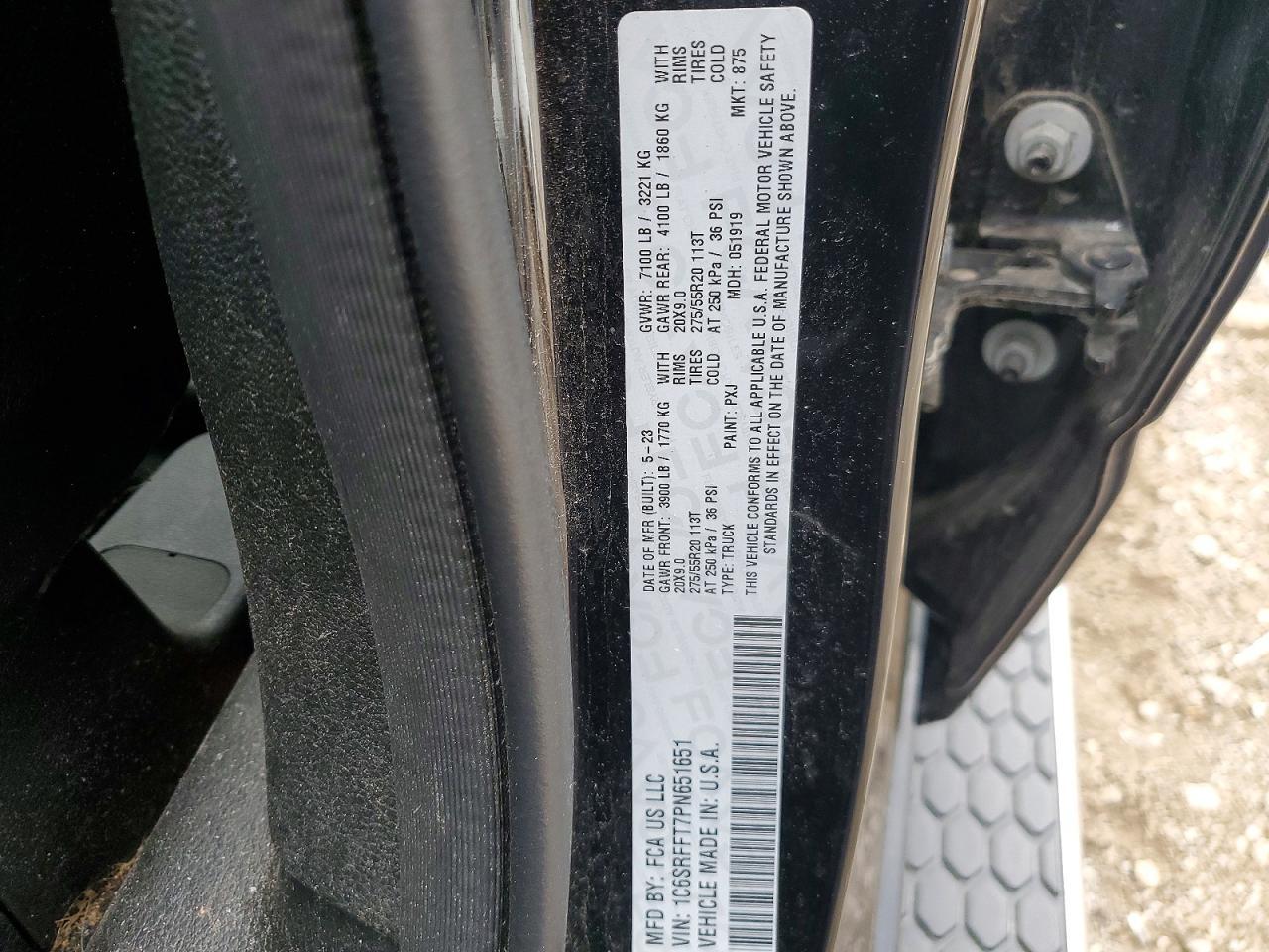 2023 RAM 1500