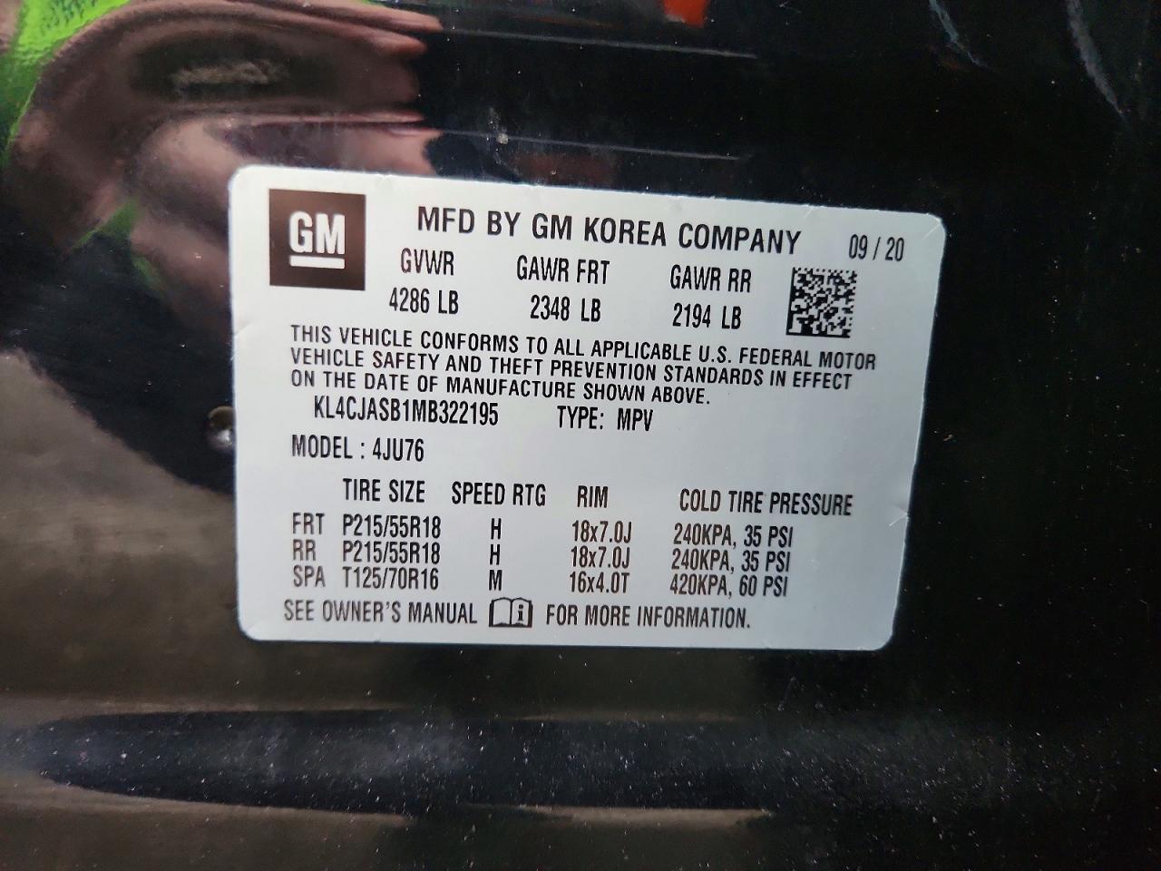 2021 BUICK ENCORE