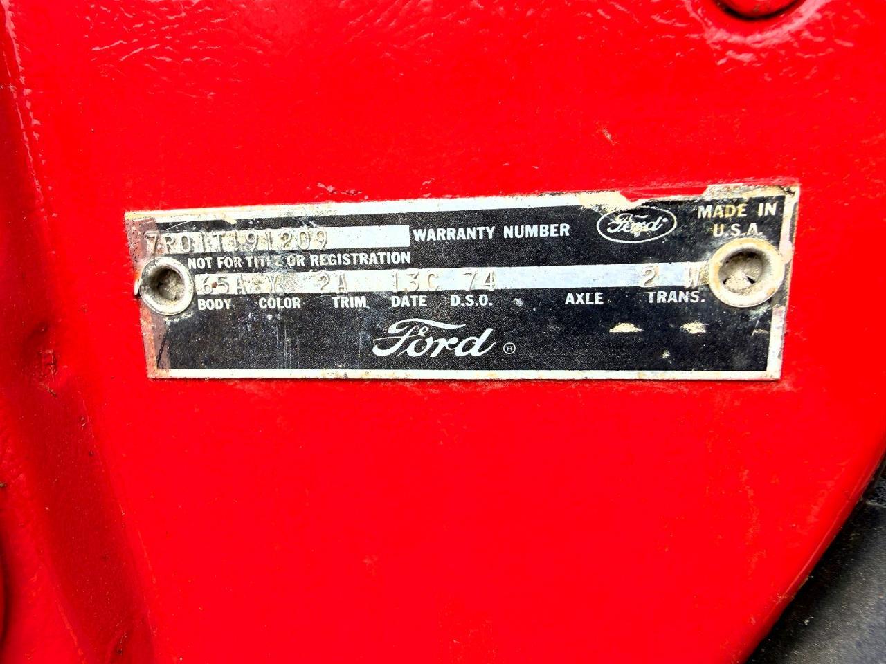 1967 FORD MUSTANG