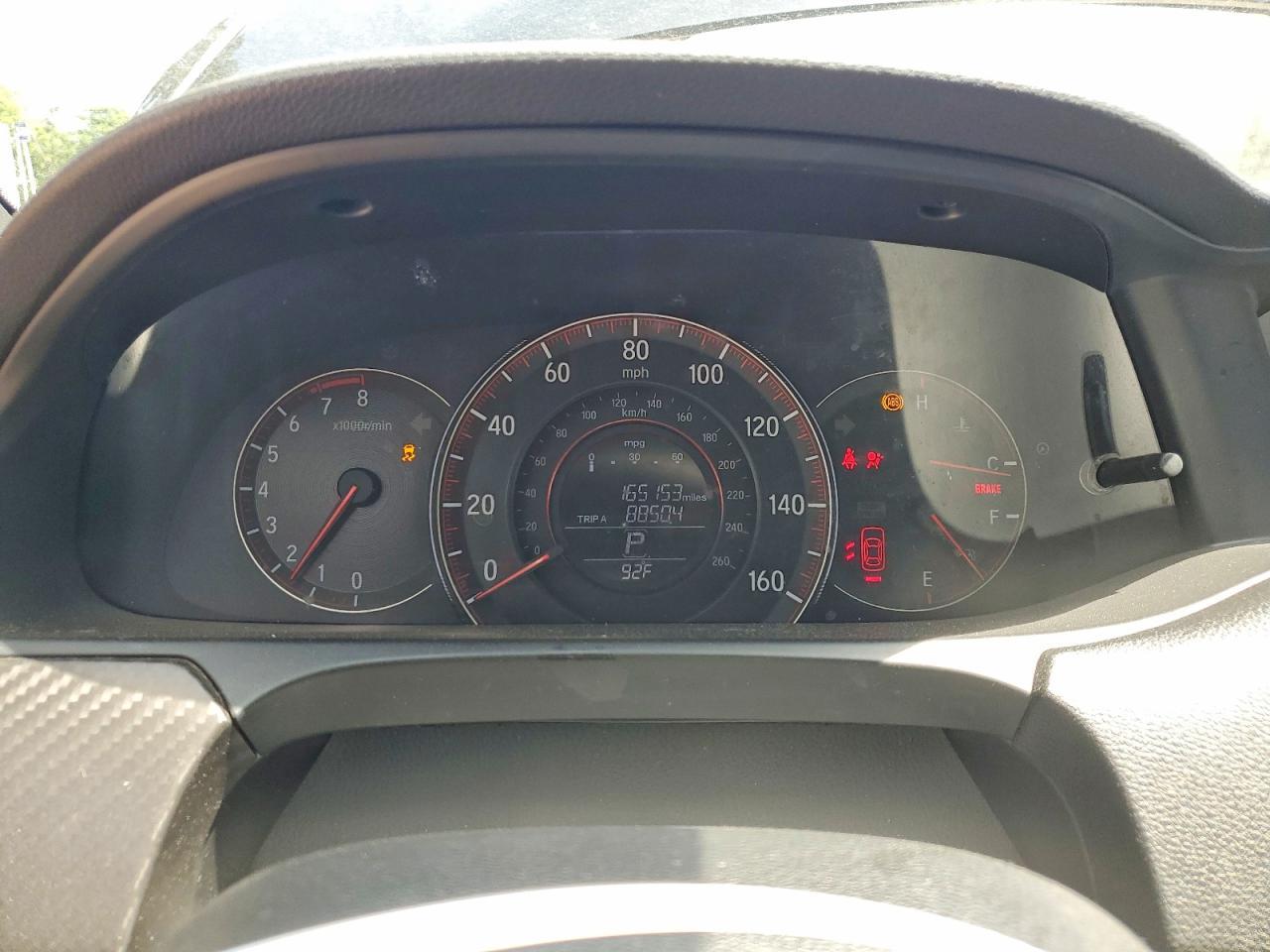 2016 HONDA ACCORD