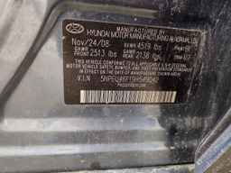 2009 HYUNDAI SONATA