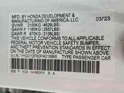 2023 HONDA ACCORD