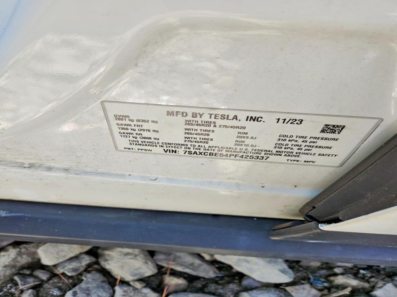 2023 TESLA MODEL X
