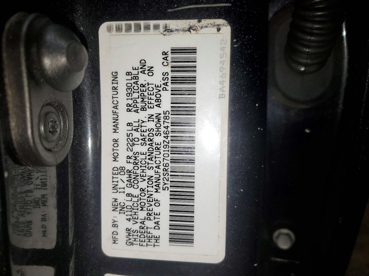 2009 PONTIAC VIBE