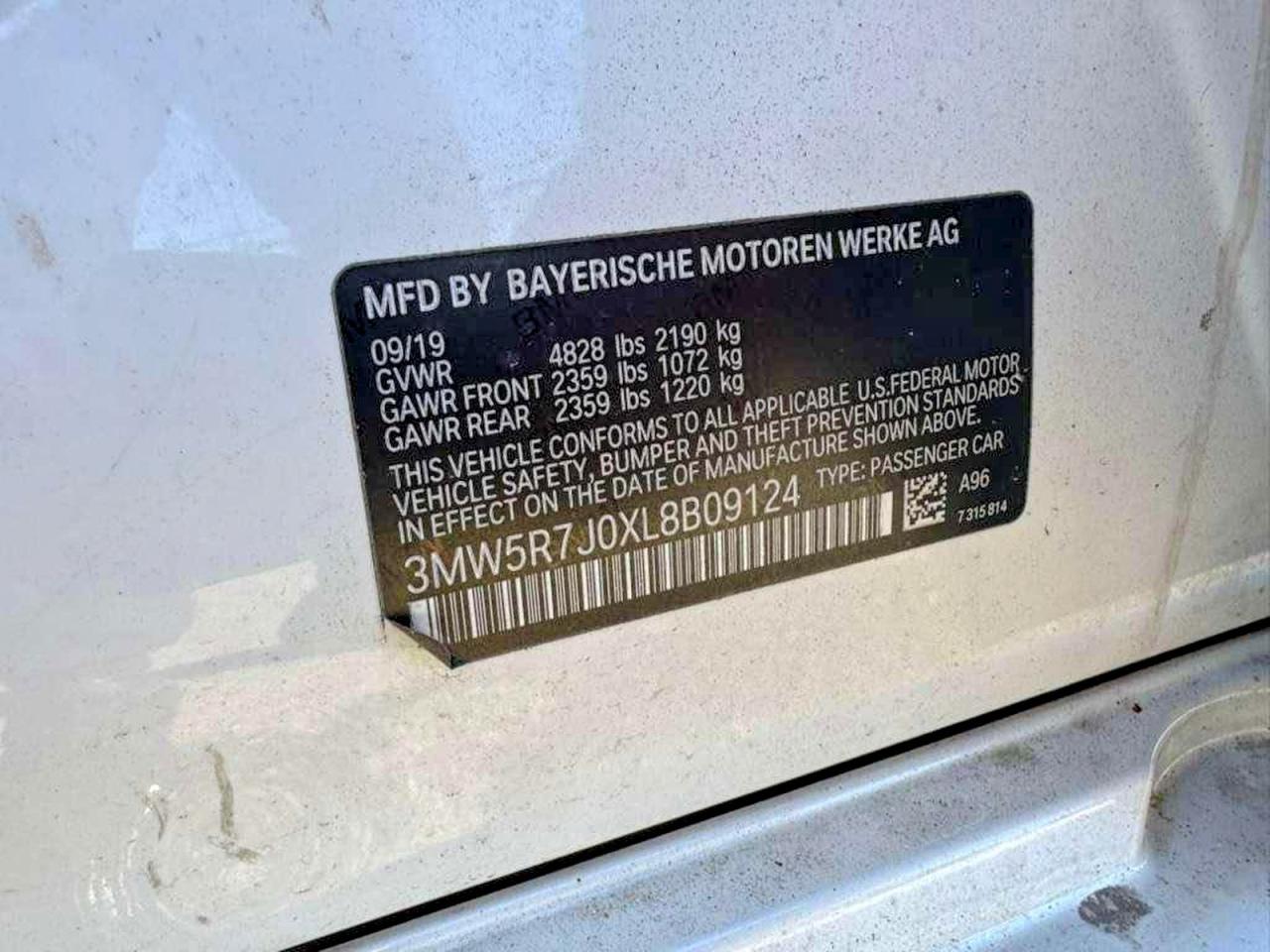 2020 BMW 3 SERIES
