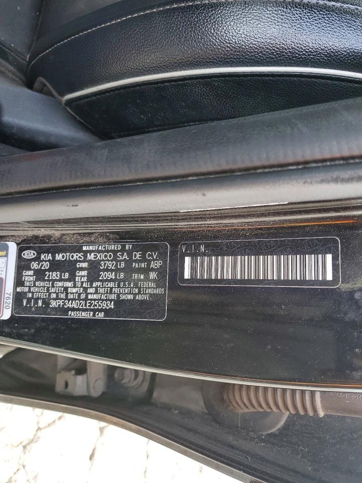 2020 KIA FORTE