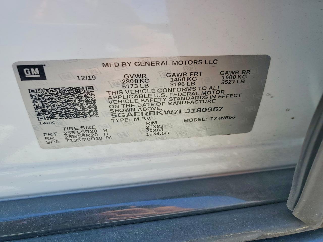 2020 BUICK ENCLAVE