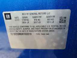 2017 CHEVROLET CRUZE