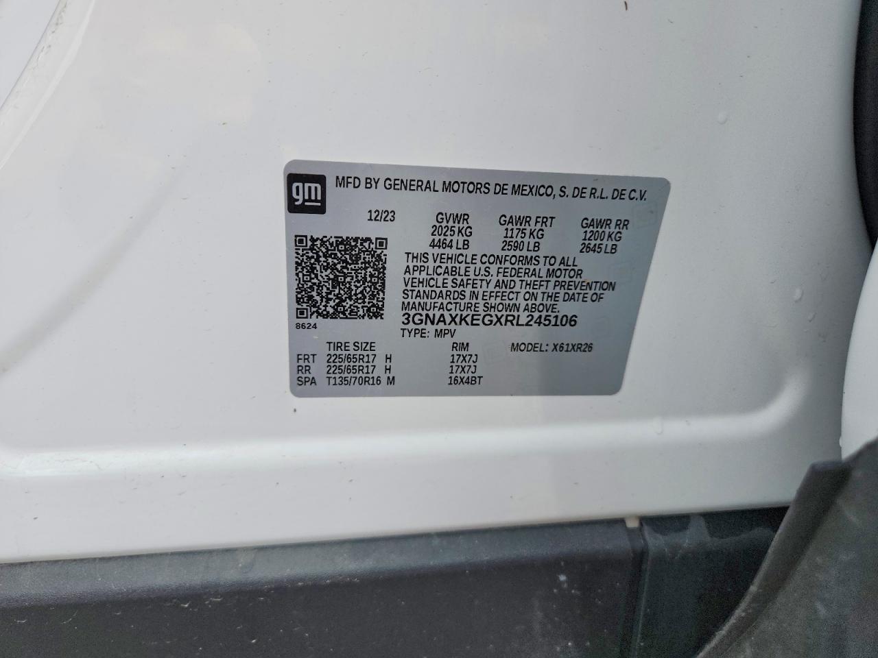 2024 CHEVROLET EQUINOX