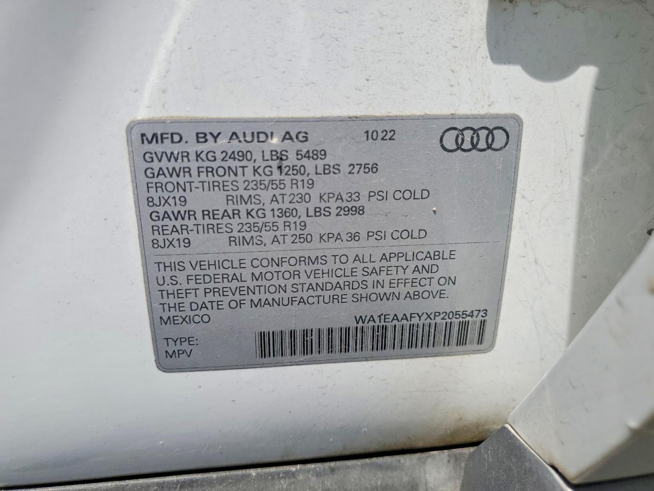 2023 AUDI Q5