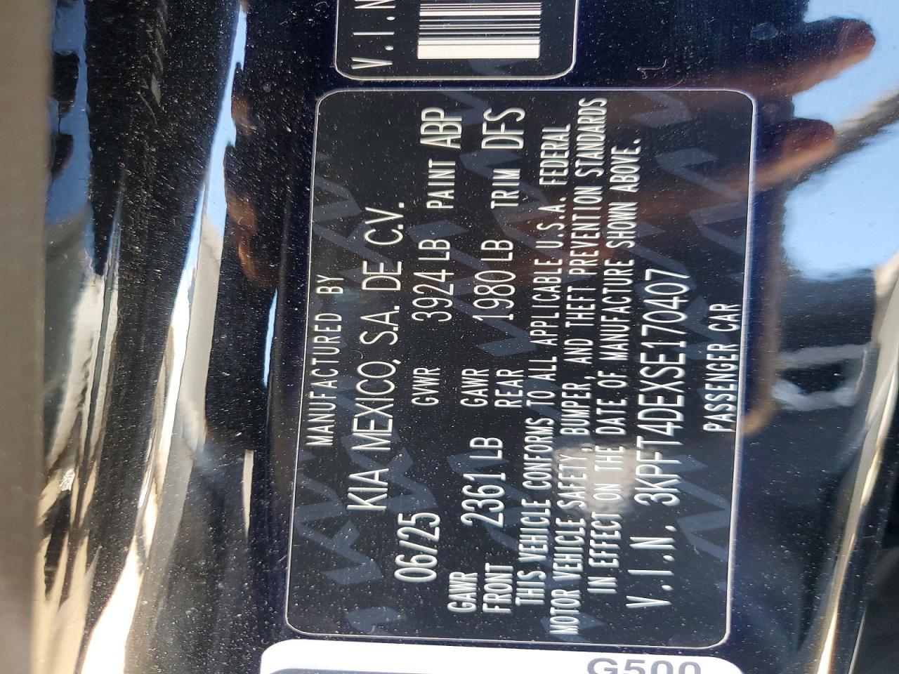 2025 KIA K4