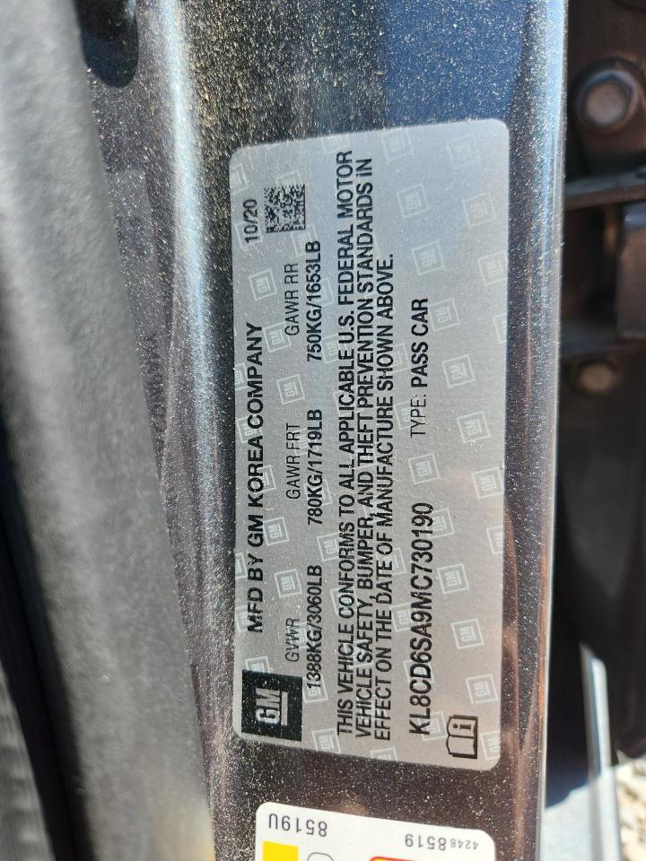 2021 CHEVROLET Spark