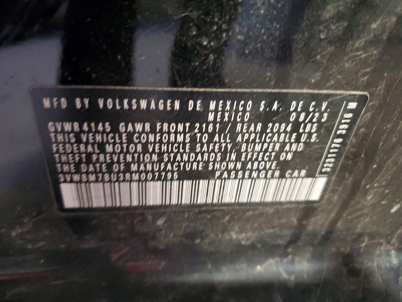 2024 VOLKSWAGEN JETTA