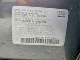 2012 AUDI Q5