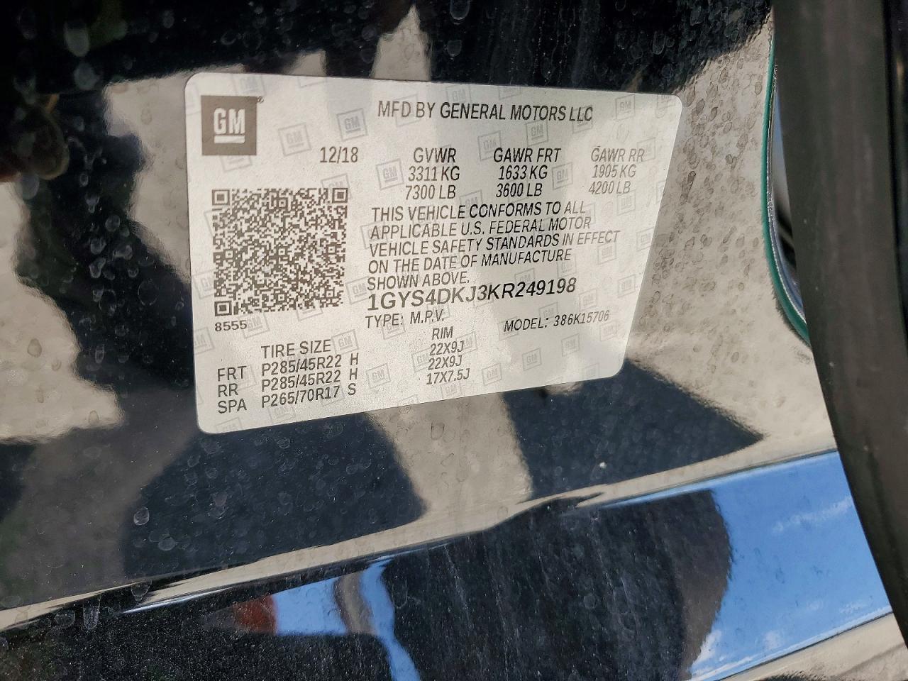 2019 CADILLAC ESCALADE