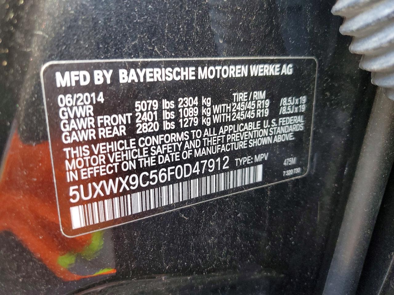 2015 BMW X3
