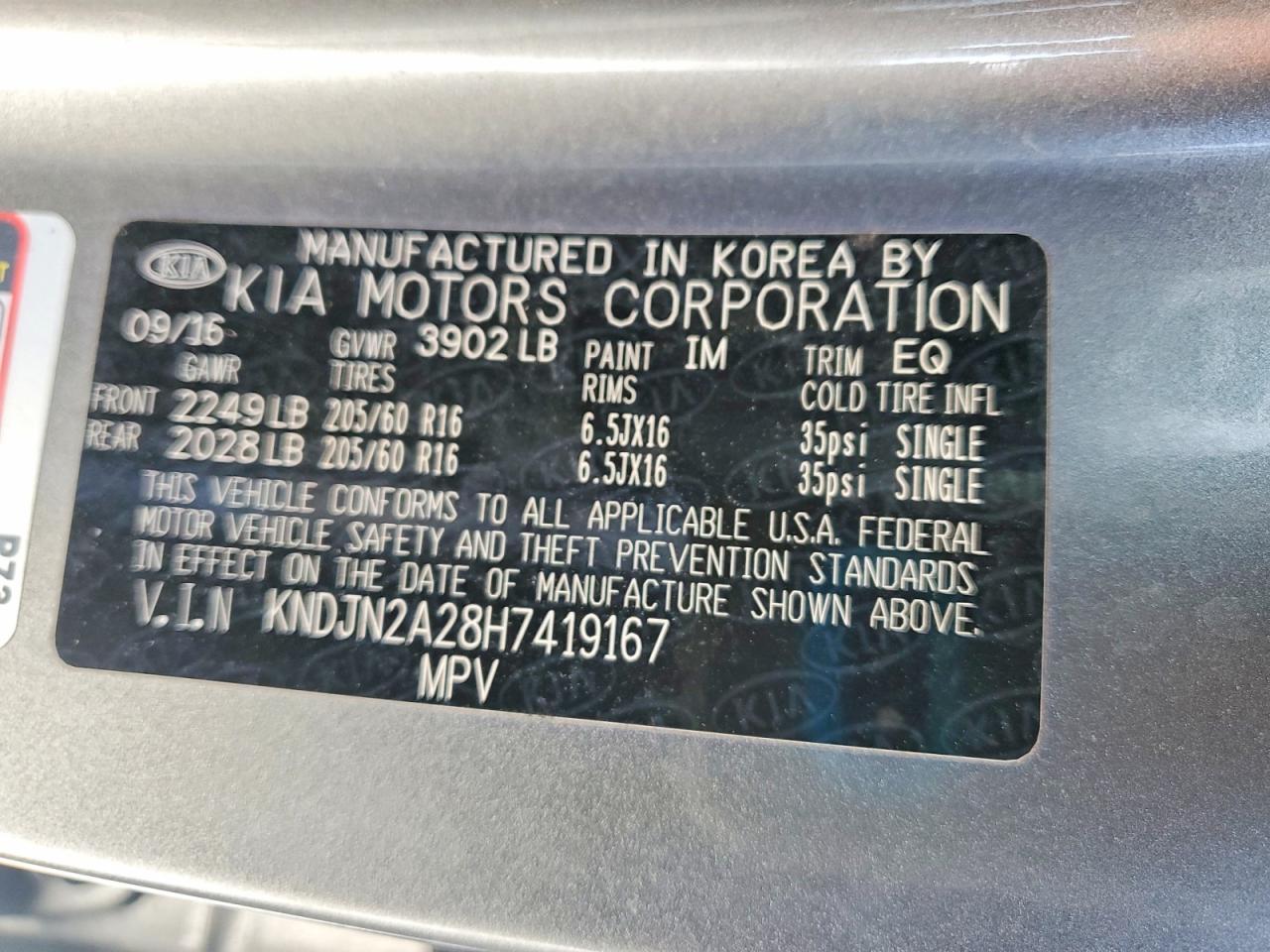 2017 KIA SOUL