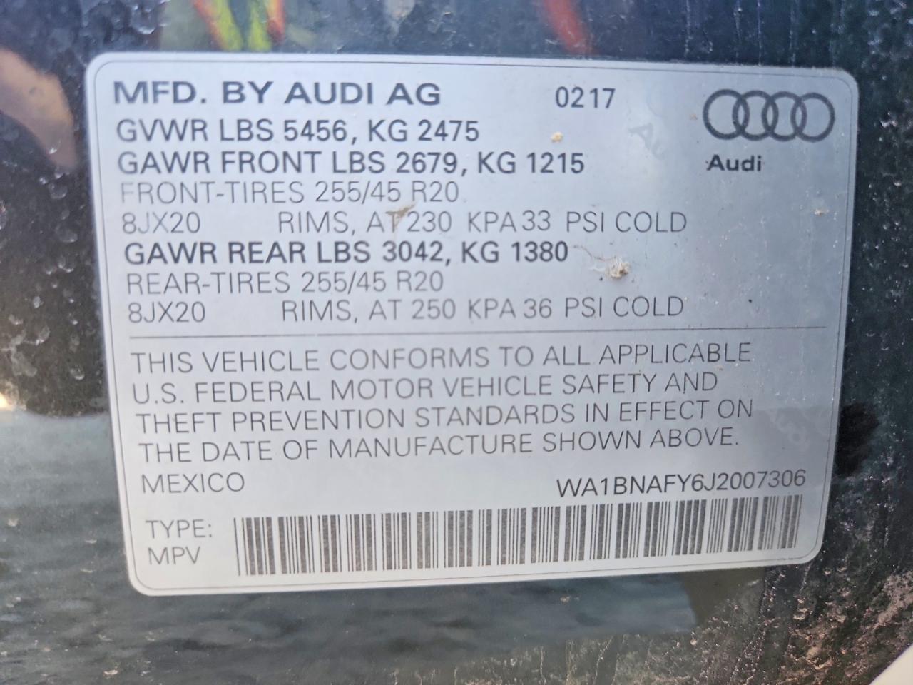2018 AUDI Q5