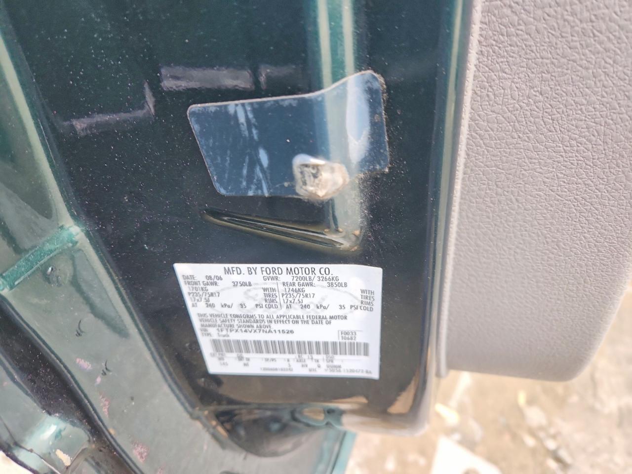 2007 FORD F-150 Lightning
