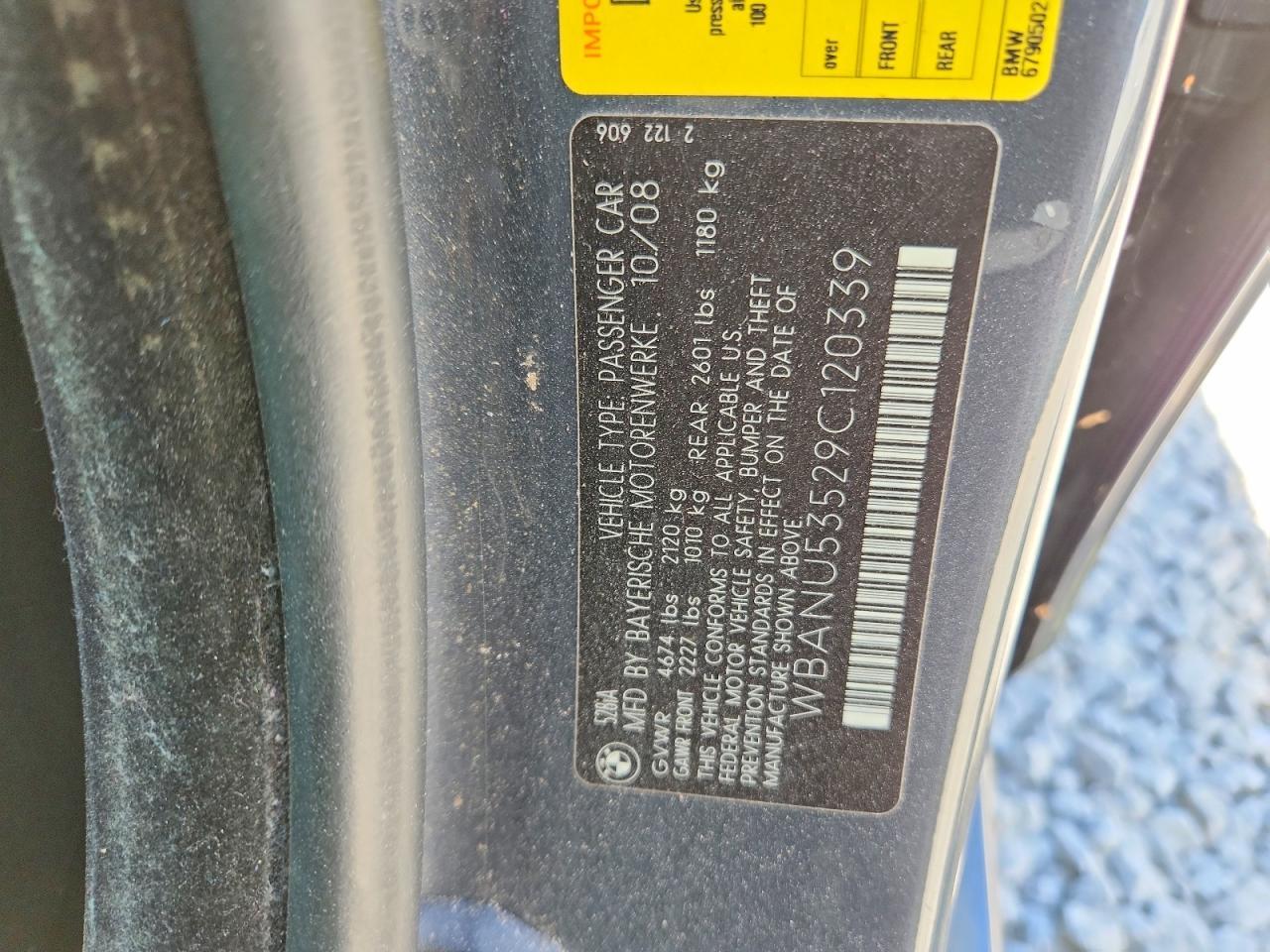 2009 BMW 5 series
