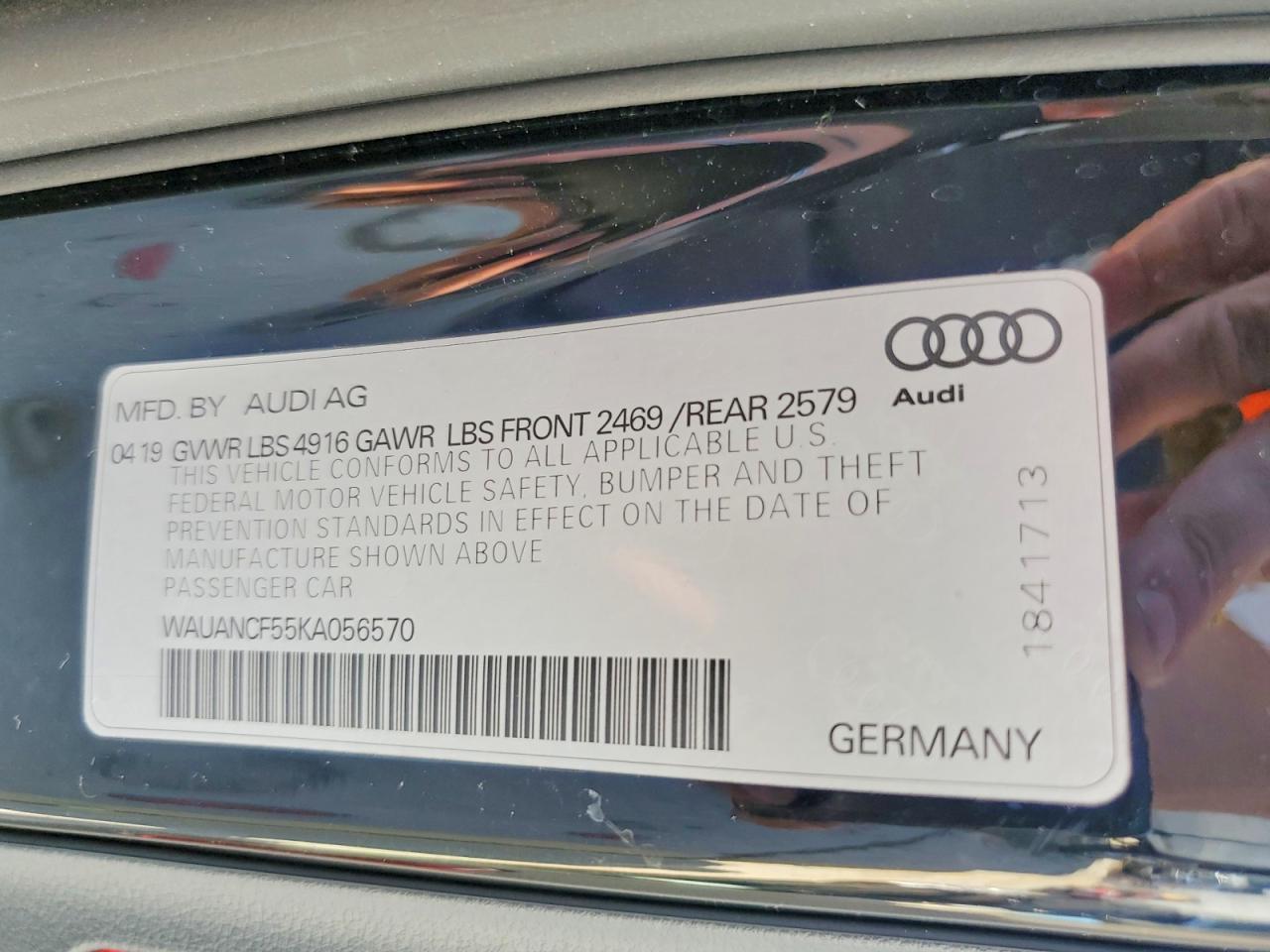 2019 AUDI A5