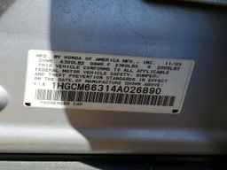 2004 HONDA ACCORD