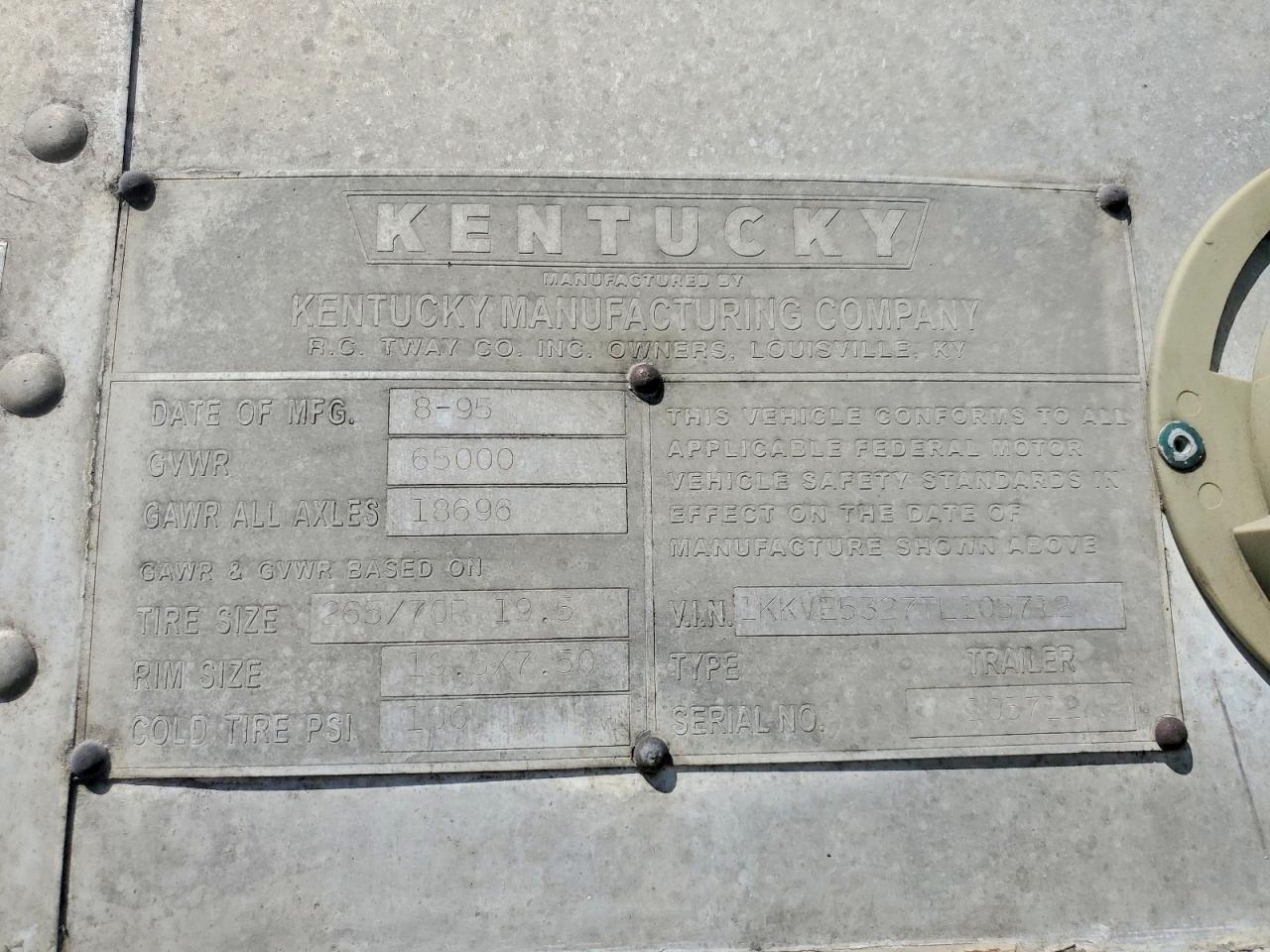 1996 Kentucky Trailer