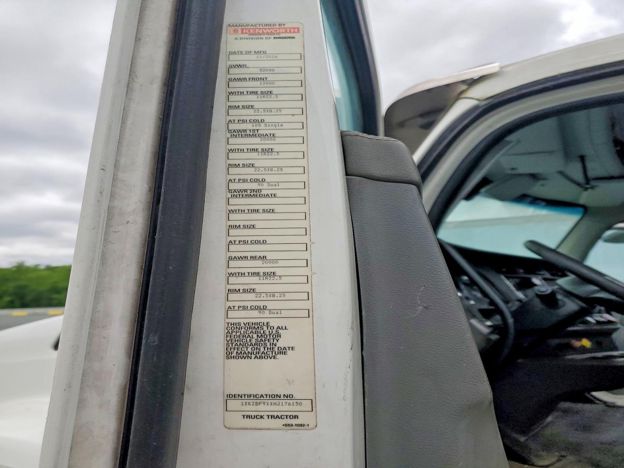 2018 KENWORTH T880