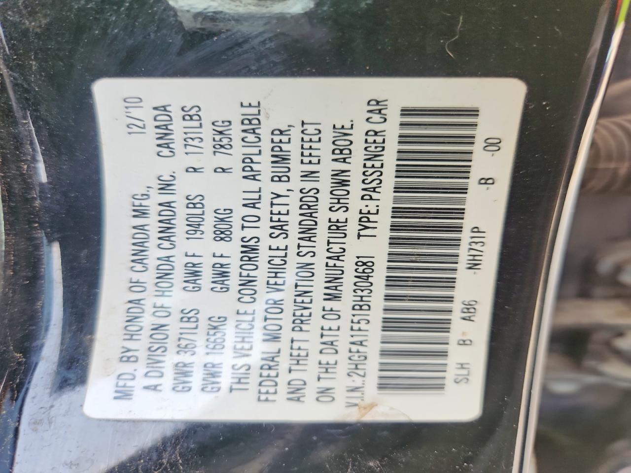 2011 HONDA CIVIC