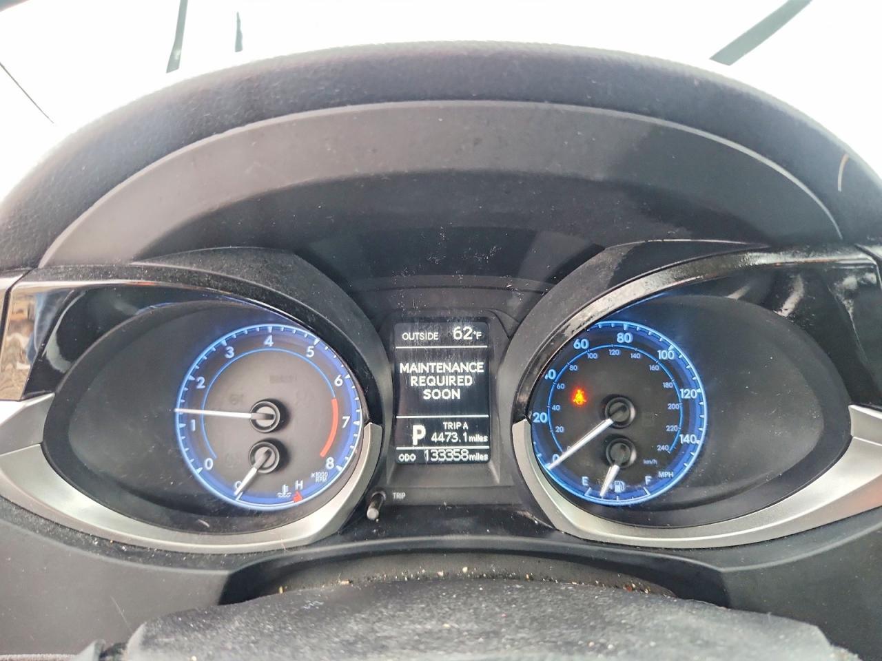 2016 TOYOTA COROLLA