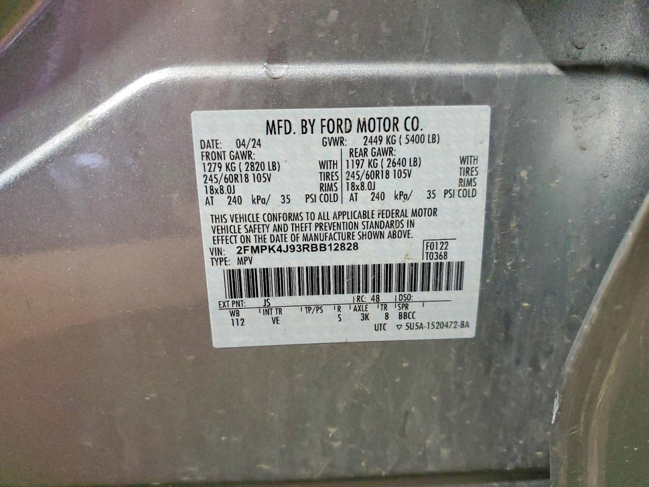 2024 FORD EDGE
