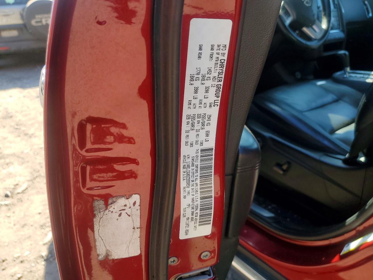 2013 DODGE DURANGO