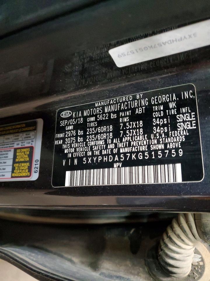 2019 KIA SORENTO