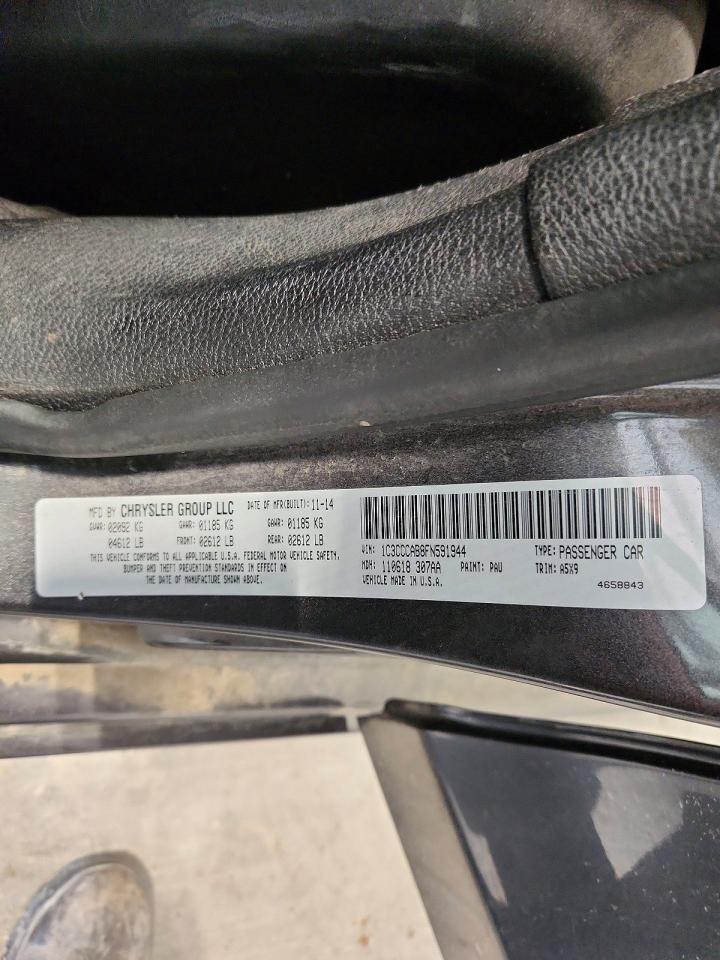 2015 CHRYSLER 200