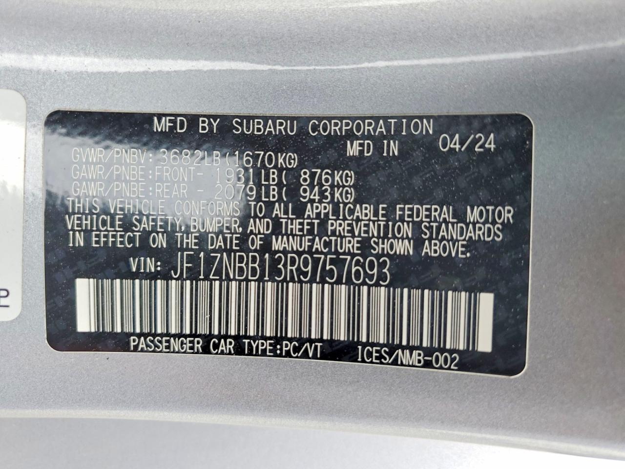 2024 TOYOTA GR 86