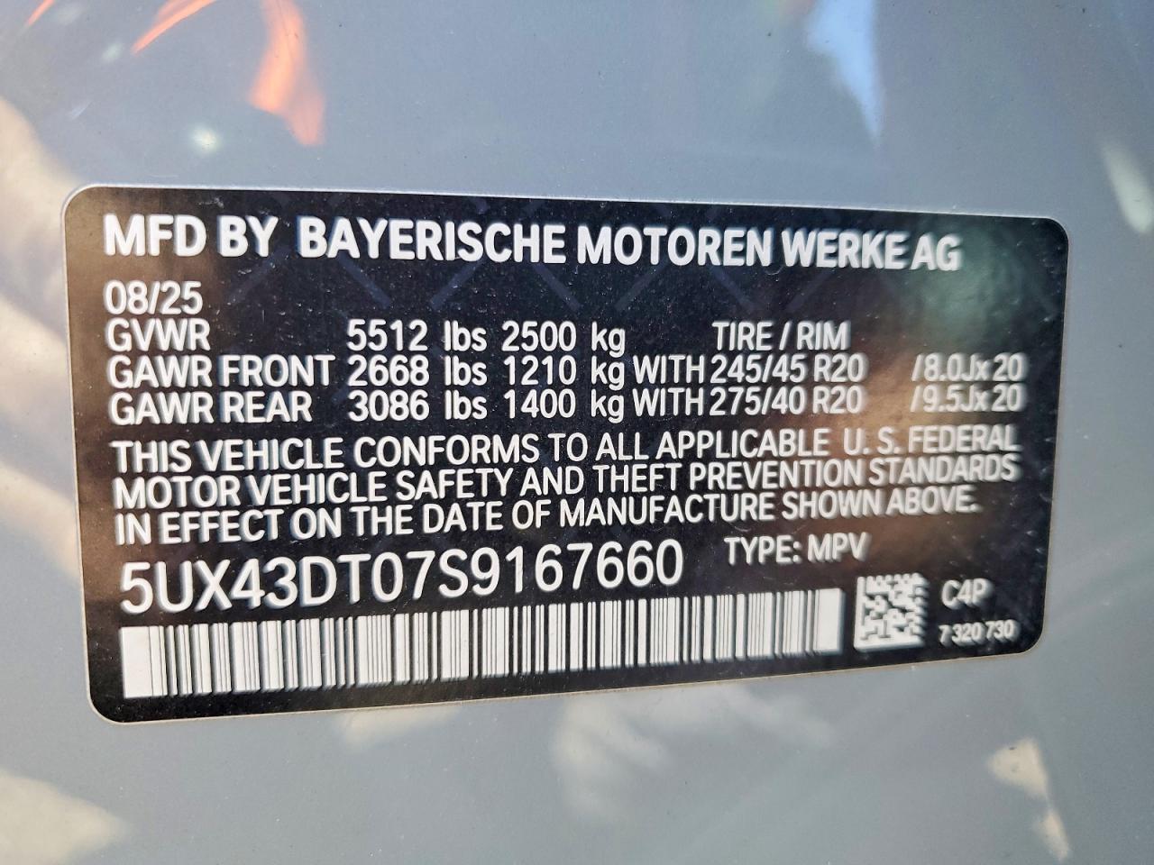 2025 BMW X4